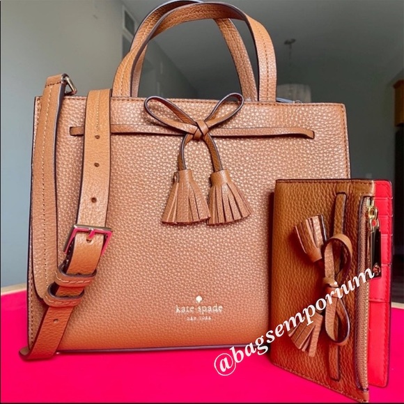 Kate Spade Hayes Street Sm Satchel / Wallet Set - Picture 2 of 8